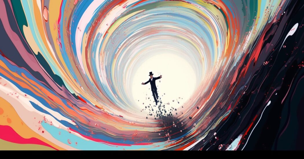 there-is-man-standing-colorful-tunnel-with-surfboard-generative-ai (1)-min